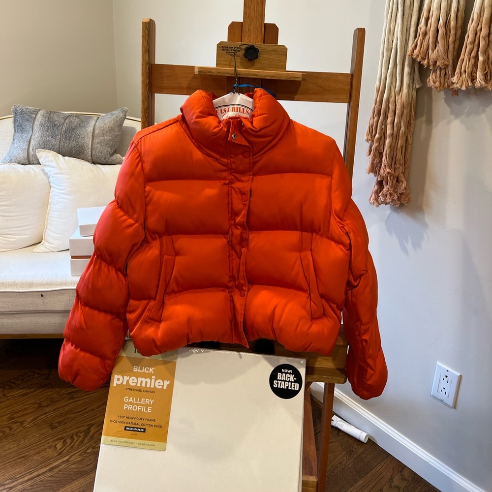 Lovers and Friends Orange Puffer